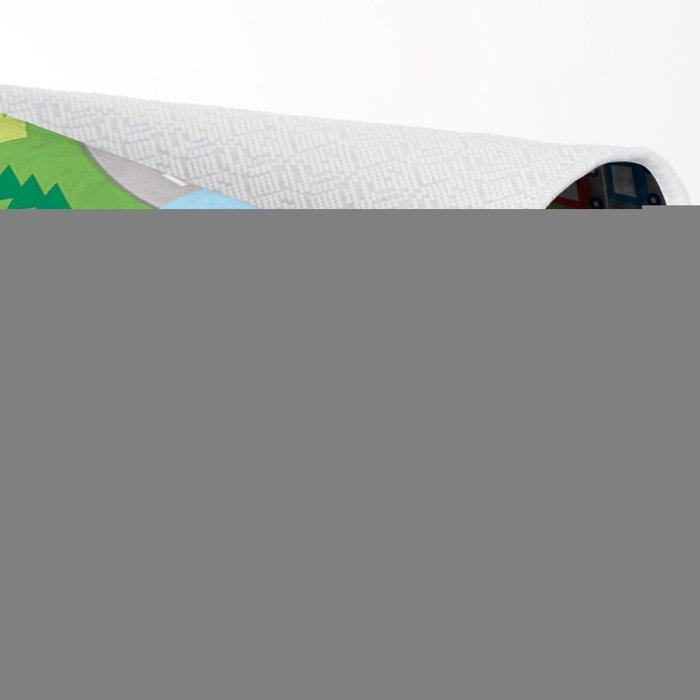 Conceptum Alfombra Kids-39 Verde 80 x 120 cm